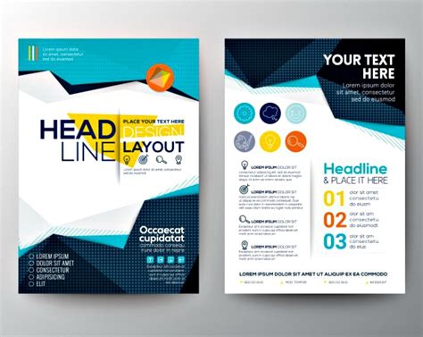 Brochures are an essential marketing tool for many companies. headline design layout brochure template