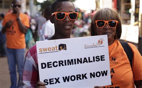 Sex Workers March In Johannesburg Calling For Their Work To Be