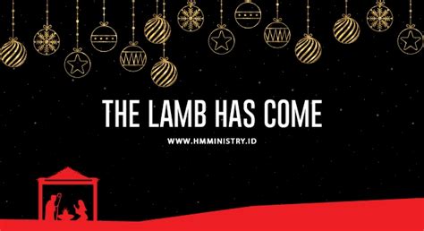 Article The Lamb Has Come