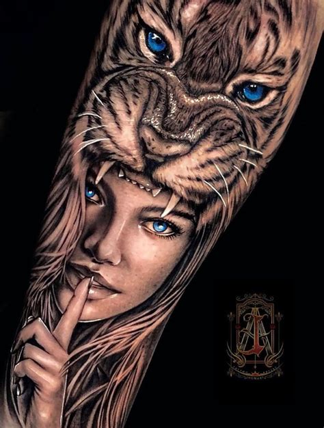 Tatuagens de Tigre 40 Ideias masculinas e femininas incríveis Top