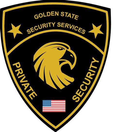 Golden State Security Logo That I Made For A Company On Behance