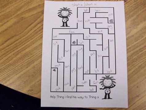 Silly Easy To Make Free Learning Mazes This Literacy Life