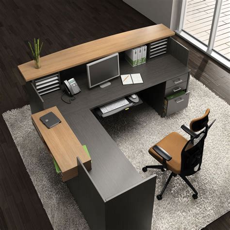 Zira Laminate Reception Desks