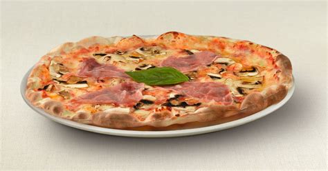 Prosciutto e funghi (Pizza dei bambini) | Restaurante italiano La ...