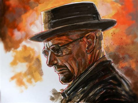 Heisenberg Painting By Joel Tesch Fine Art America