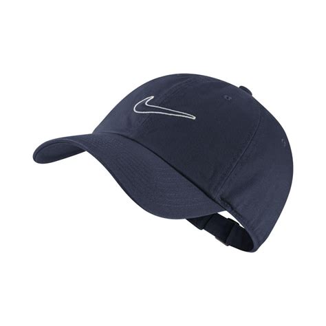 Nike Heritage 86 Essential Swoosh Adjustable Hat In Blue For Men Lyst