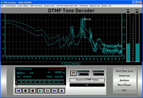PAS 1/3 Octave Spectrum Analyzer, Graphic Equalizer,| DTMF Tone Decoder
