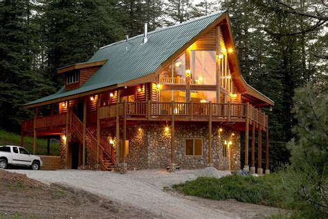 Beautiful Log Cabin Home In The Forest Best Generators For Off The