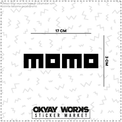Momo Sticker Okyay Works