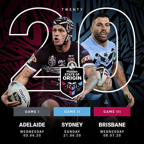 Catch the game's best players in one. Holden State of Origin - Game 1 | NSW v QLD | Adelaide ...