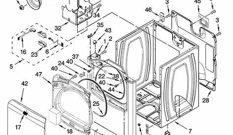 Maytag Centennial Dryer Parts Diagram - Free Diagram For Student