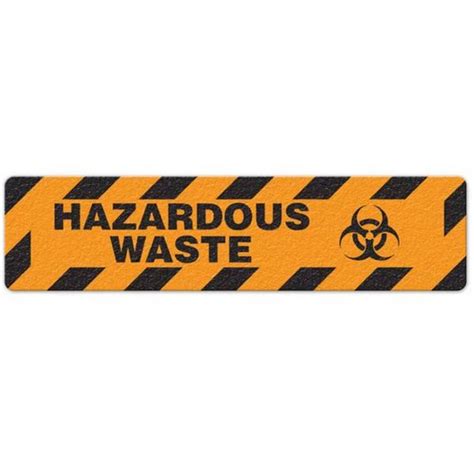 Latest stock price today and the us's most active stock market forums. Buy GHS Safety FS3030V, Floor Sign "Hazardous Waste", 6" x 24" - Mega Depot