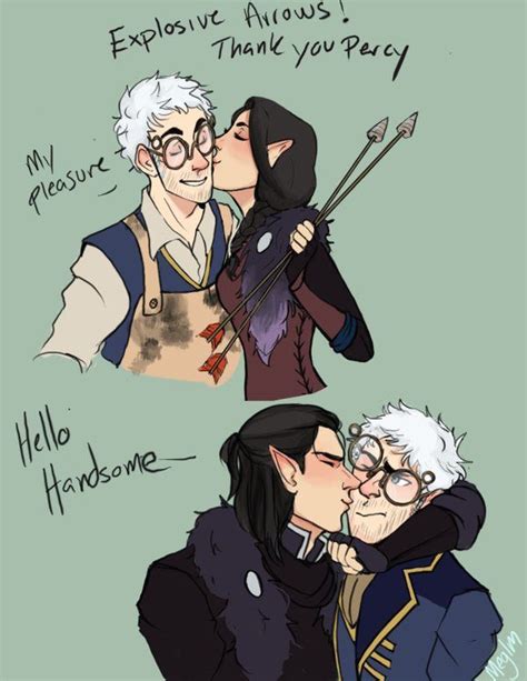 I Love The Idea Of The Twins Flirting With Percy Constantly Xd Critical Role Percy Critical