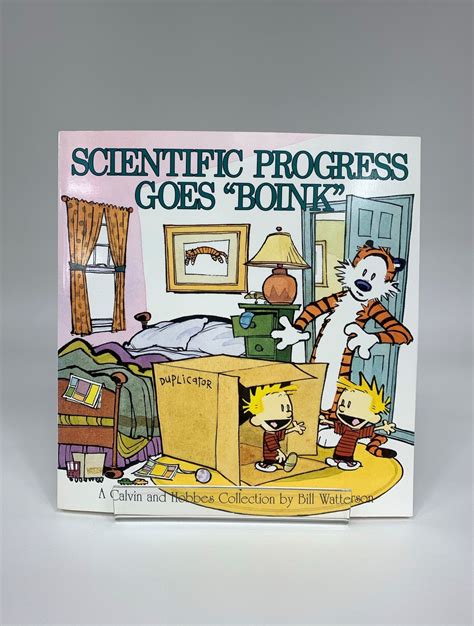 1991 Scientific Progress Goes Boink A Calvin And Etsy