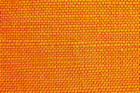 Close Up Of Orange Fabric Texture Stock Photo Image Of Background
