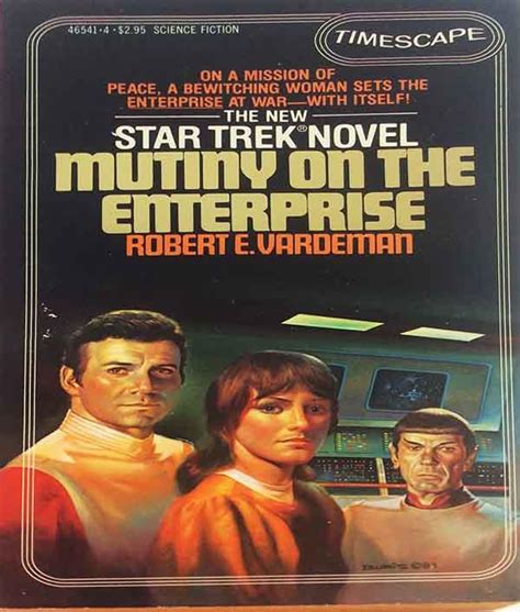 Pocket Books Star Trek Novel Mutiny On The Enterprise Ex Ebay