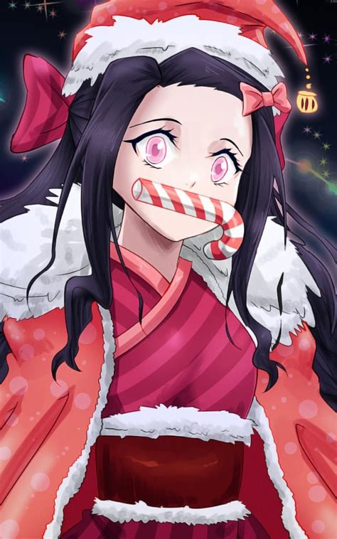 Christmas Anime Wallpaper Demon Slayer Maxipx