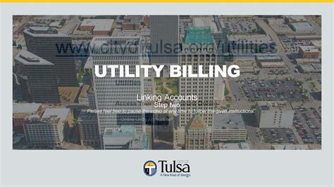 City of Tulsa Utility Billing: Step 2 - Linking Your Account - YouTube