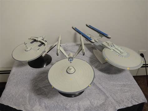 Uss Excelsior Plastic Model Spaceship Kit 11000 Scale 843 12