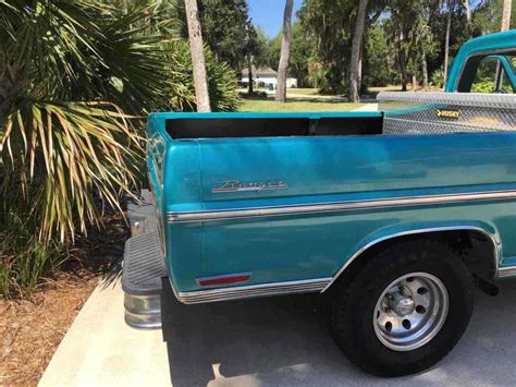 1968 Ford F100 Pickup Blue Rwd Automatic For Sale Ford F100 1968 For