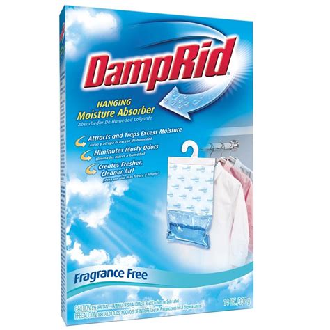 Damprid 14 Oz Fragrance Free Hanging Moisture Absorber Fg80ff The