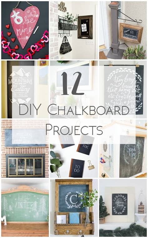 Diy Magnetic Chalkboard Message Board Little House Of Four Creating