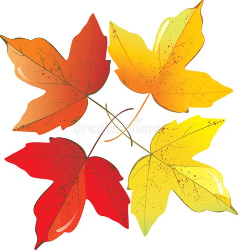 Autumn Leaves Background 2 Stock Illustration Illustration Of Colour