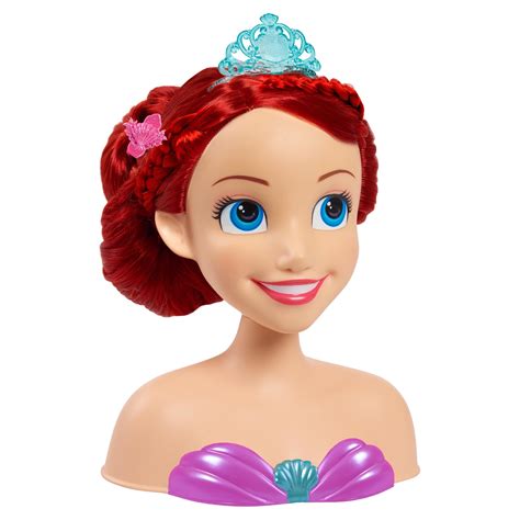 Disney Princess Ariel Styling Head 18 Pieces Pretend Play Officially