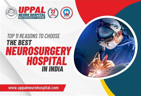 Top 11 Reasons To Choose The Best Neurosurgery Hospital In India By