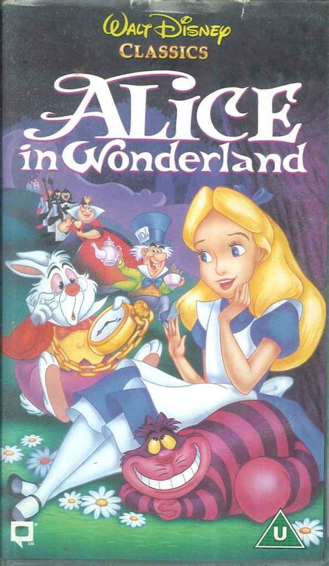 Alice In Wonderland Vhs Walt Disney Classics Video Tape Retro My XXX