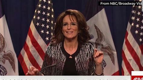 Snl Spoofs Sarah Palins Trump Endorsement Cnn Video