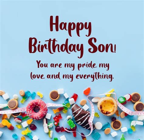 Birthday Wishes For Son Happy Birthday Son