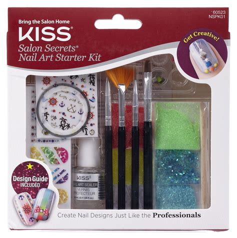 Kiss acrylic kit | fullset of acrylic nails using. Kiss Salon Secrets Nail Art Starter Kit | Shop Your Way ...
