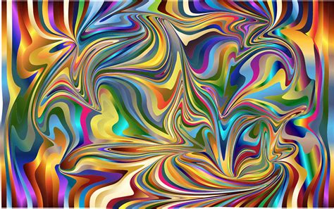 Wallpaper Distorted Psychedelic · Free vector graphic on Pixabay