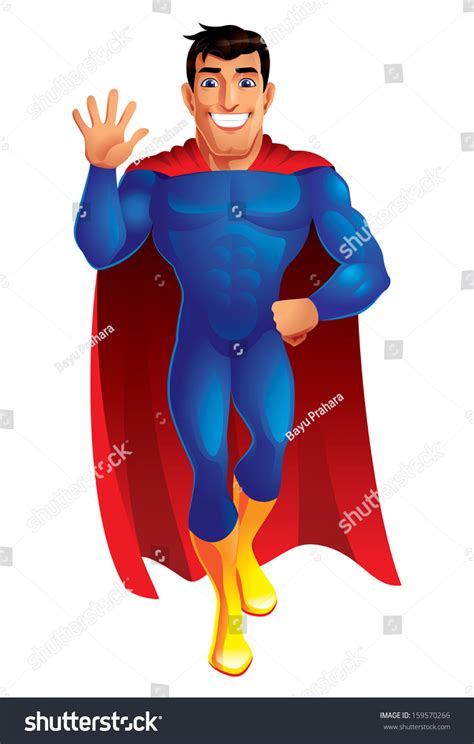 Superhero Stock Vector 159570266 Shutterstock