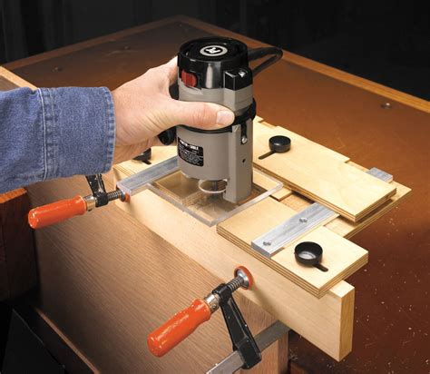 Hinge Mortising Jig Woodworking Project Woodsmith Plans