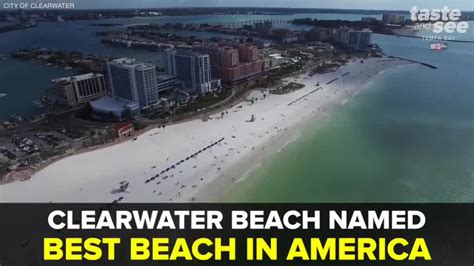 Clearwater Beach Named Best Beach In America In 2019