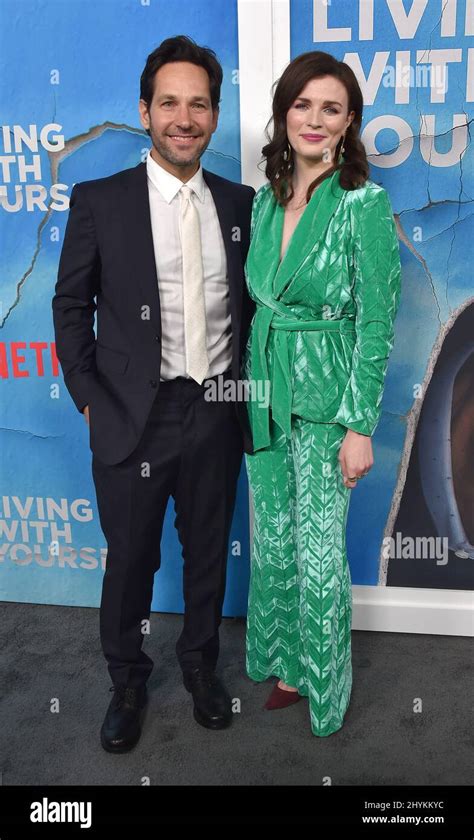 Paul Rudd And Aisling Bea Arriving To The Netflix Premiere Of €˜living