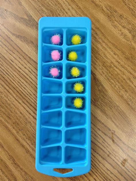 Ice Cube Tray Math Apples And Abcs