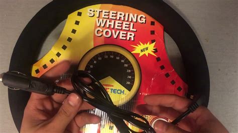 Heated Steering Wheel Cover 25 Unboxing And Review Hd Youtube