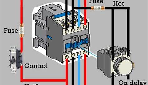 auxiliary contactor wiring diagram