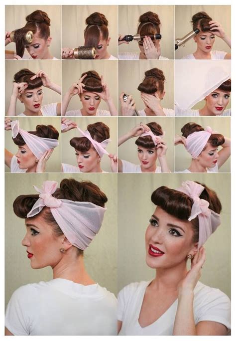 1950 S Hair — Begin At The Top 1953 Which Would Suit You Rockabilly Hair Retro Hairstyles