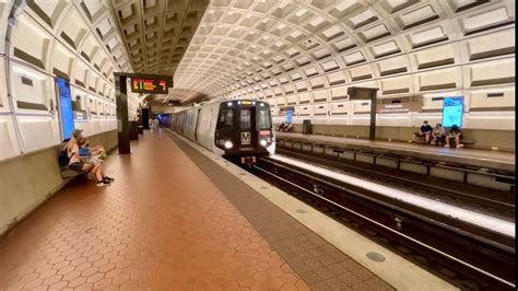 Metro Ride Washington Dc To Reston Virginia Youtube