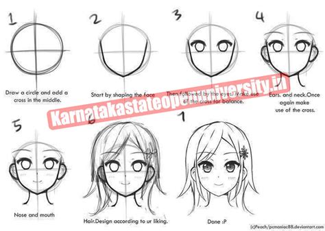 How To Draw An Anime Character Online 13 Steps By Steps With Pictures