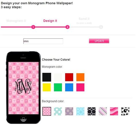 48 Make Monogram Wallpaper For Phone Wallpapersafari