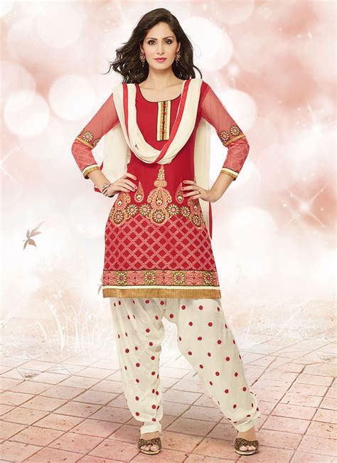Latest Punjabi Patiala Salwar Kameez Designs Collection