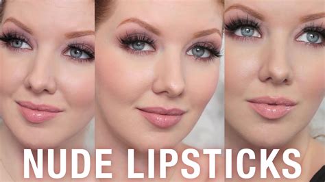 Best Lipstick For Fair Skin NUDE LIPSTICKS YouTube
