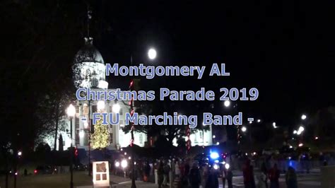 Fiu Marching Band Montgomery Christmas Parade 12202019 Youtube