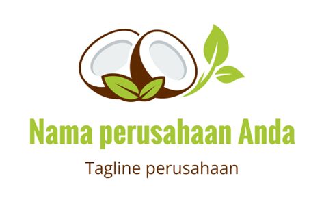 Buat Logo Kelapa Profesional Dengan Pembuat Logo Kami Dalam Waktu