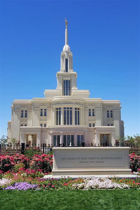 Payson Utah Temple Photograph Gallery